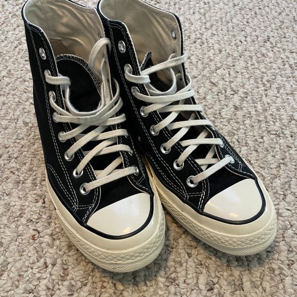 Chuck 70 Black High Top - Picture 1 of 9
